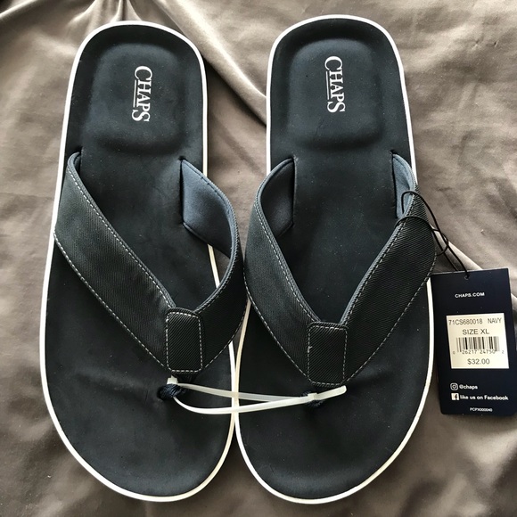 chaps flip flops mens